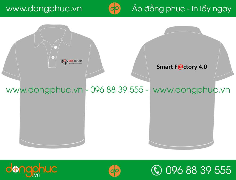 Áo phông đồng phục công ty MES